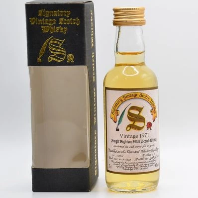 Tomintoul 18 Year Old Signatory Vintage Glenlivet 1971 5cl