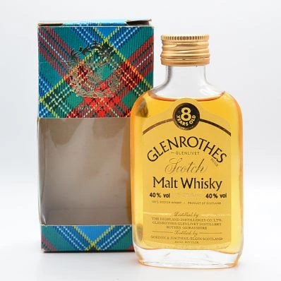 Glenrothes 8 Year Old 70 proof 1970s 5cl