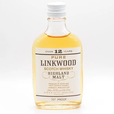 Linkwood 12 Year Old Pure Malt 70 proof 1970s 5cl