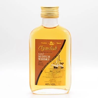 Clynelish Ainslie & Heilbron 70 Proof 1980s 5cl
