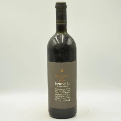 1980 Brunello di Montalcino Riserva Poggio Antico Red Wine