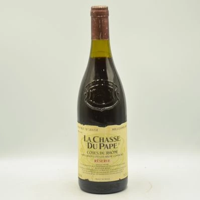 1995 Cotes Du Rhone La Chasse Du Pape Reserve Red Wine