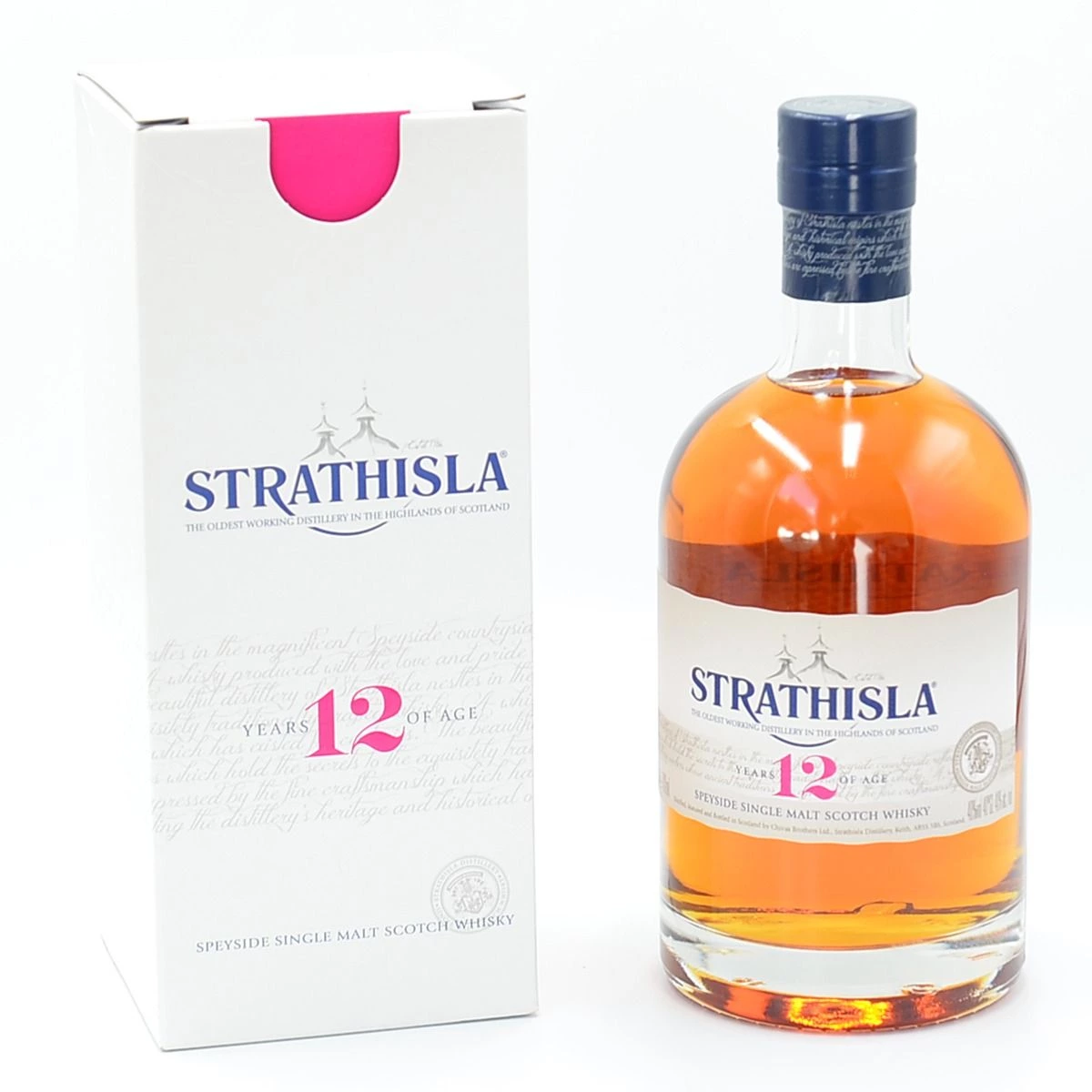 Strathisla 12 Year Old Speyside Malt Whisky 2010s 40%
