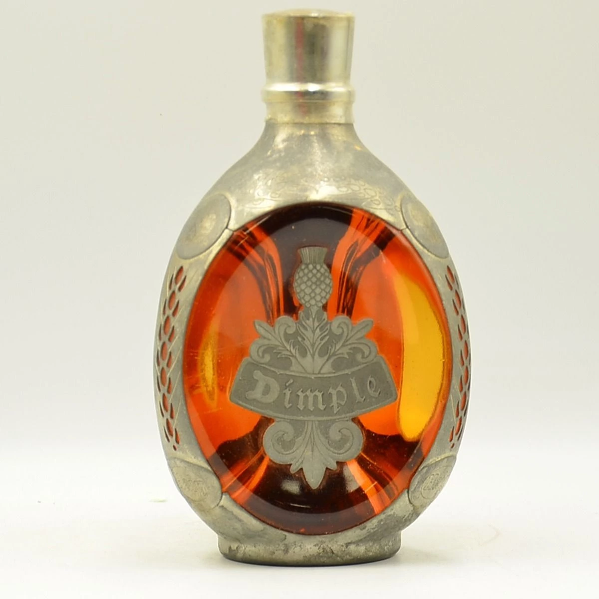 Dimple 12yo Whisky Royal Pewter Decanter 1980s (No Box) 43%