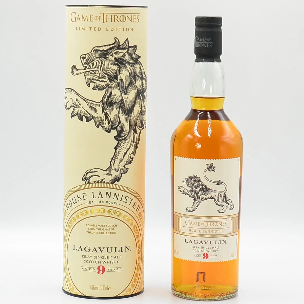 Game of Thrones Whisky Lagavulin 9yo House Lannister 46%