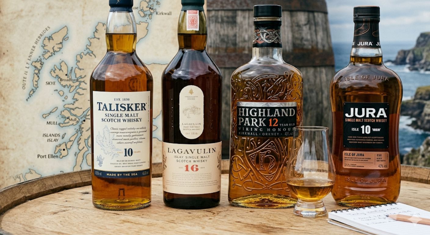 Islands Whisky Tasting Notes