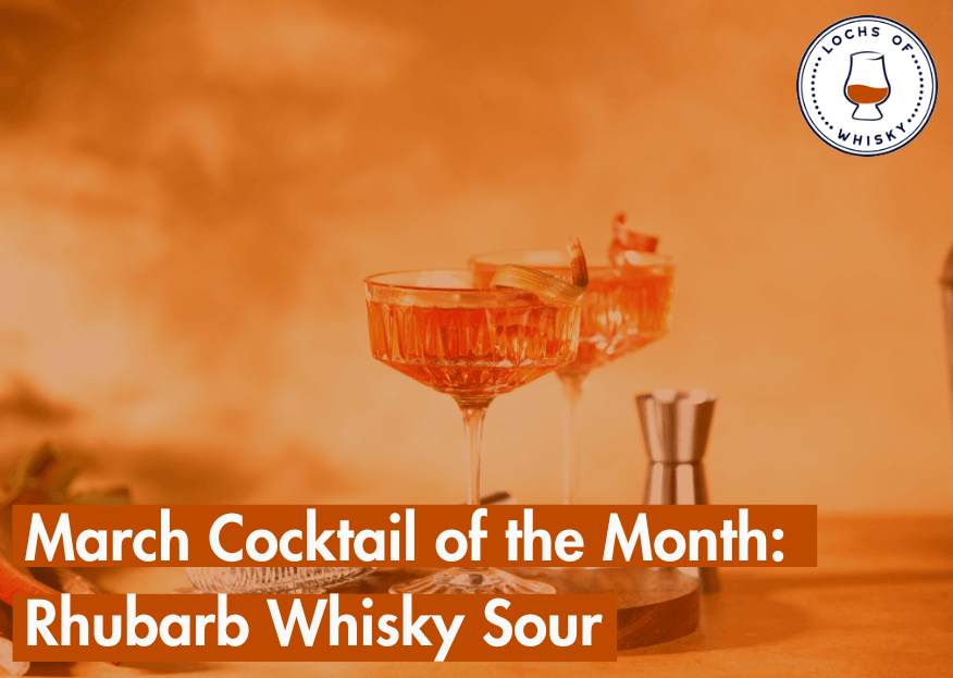 March Cocktail of the Month: Rhubarb Whisky Sour