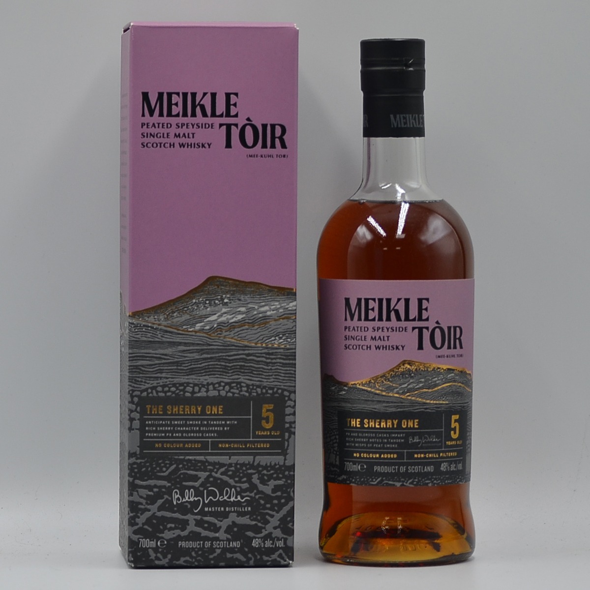 Meikle Toir Glenallachie 5 Year Old Malt Whisky The Sherry One